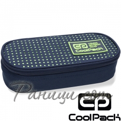 Cool Pack Campus Объл несесер Dots Yellow/Navy B62060 Cool Pack Campus Объл несесер Dots Yellow/Navy B62060